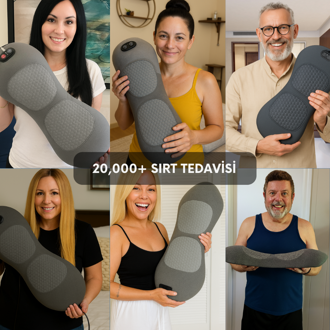 Medron™ 3'ü 1 Arada Sırt Ağrısını Gideren Akıllı Yastık